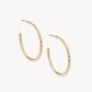 Veronica Hoop Earrings in Gold - Southern Belle Boutique