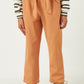 Pleated Paperbag Waist Pant with Belt - Southern Belle Boutique