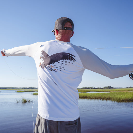 Clearwater Raglan L/S | Incoming-White/ Silver - Southern Belle Boutique