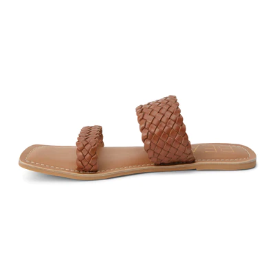 Bikini Cognac Slide Sandal - Southern Belle Boutique
