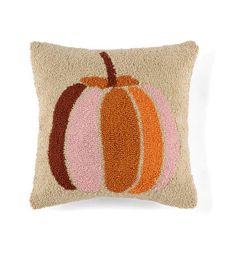Pumpkin Textured Decorative Pillow, Multi - Southern Belle Boutique