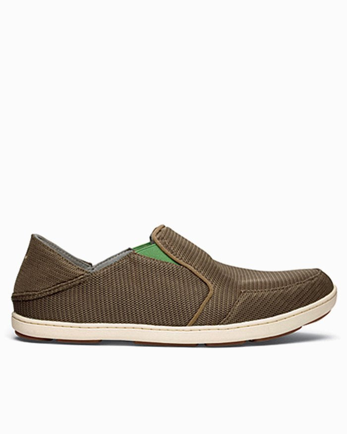 Nohea Mesh Slip On Grey/Lime Mesh - Southern Belle Boutique
