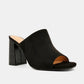 Gaia Black Suede Wedge - Southern Belle Boutique