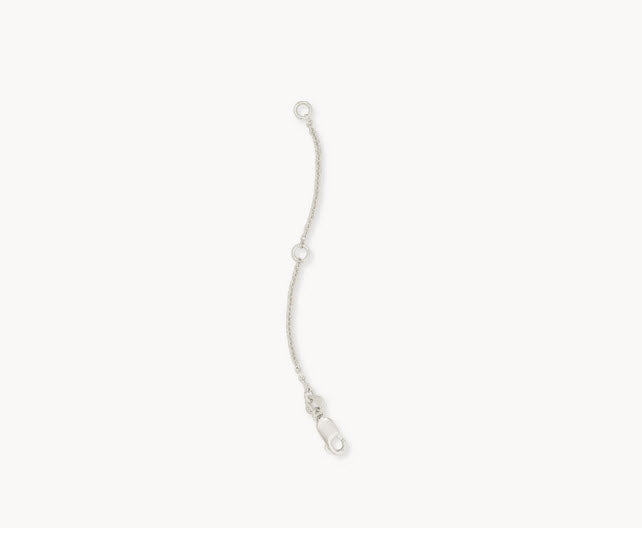 Necklace Extender 2" in Sterling Silver - Southern Belle Boutique