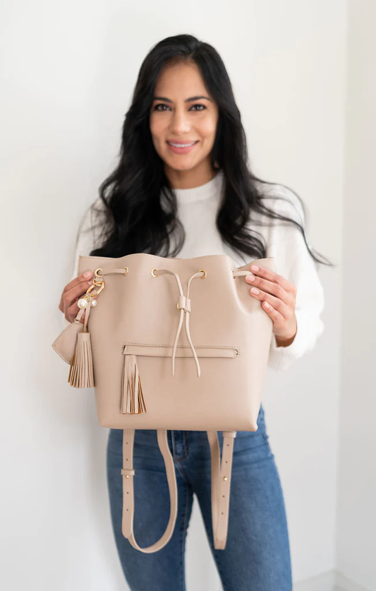 Mini Backpack - Blush - Southern Belle Boutique