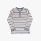 Leo Long Sleeve Striped Henley - Southern Belle Boutique