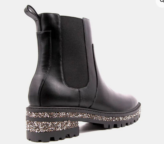 Yazlin Black Boot - Southern Belle Boutique