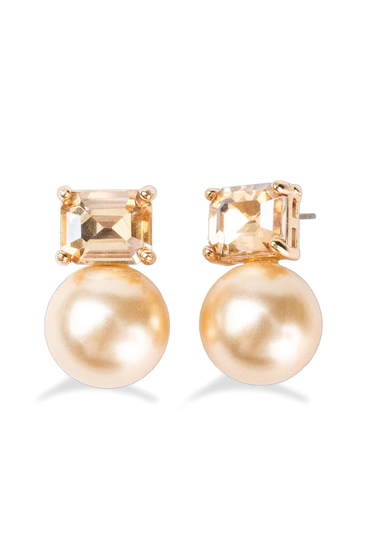 Audrey Pearl Post Earring - Southern Belle Boutique