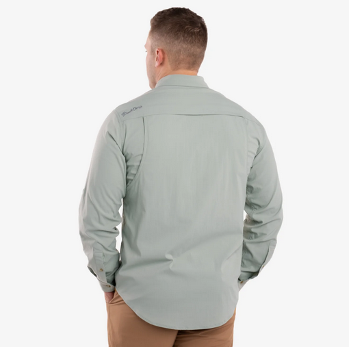 Signature Fishing Shirt LS Steelhead - Southern Belle Boutique