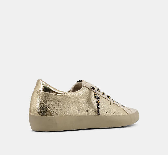 Mia Gold Star Sneaker - Southern Belle Boutique