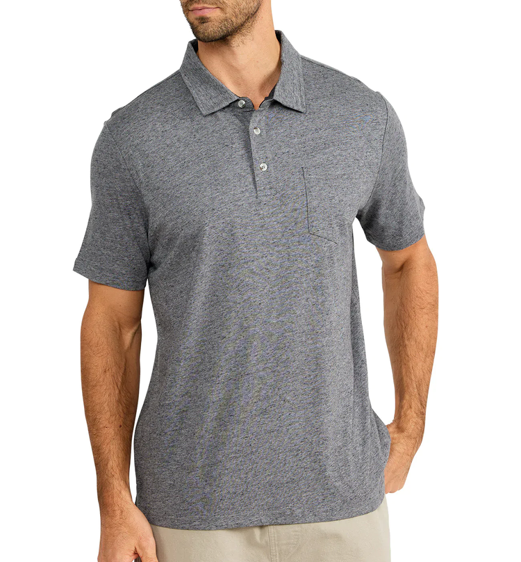 Bamboo Heritage Polo - Heather Flint - Southern Belle Boutique