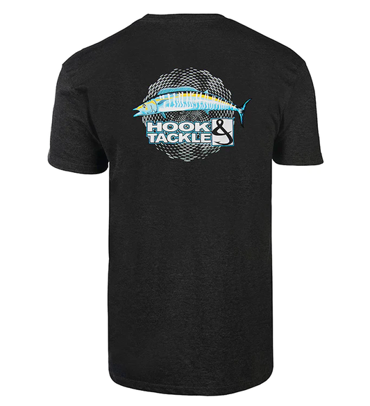 Wahoo Dreams Fishing T-Shirt - Charcoal Heather - Southern Belle Boutique