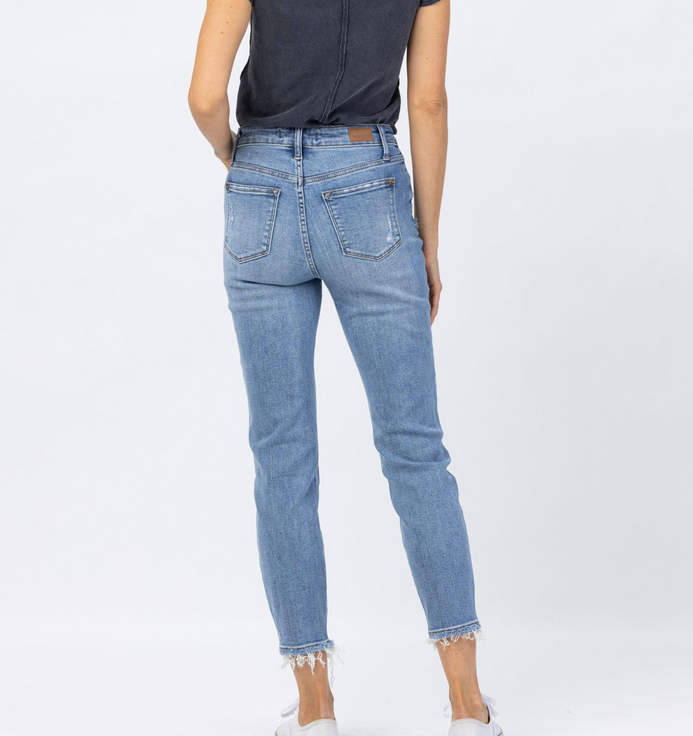 HW Mineral Washed Relaxed Jean - Southern Belle Boutique