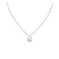 Shine Bright Mini Pearl Necklace Silver - Southern Belle Boutique