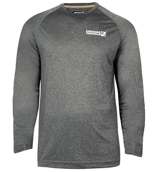 Seamount Grey Wicked Dry &amp; Cool Fishing Shirt - Southern Belle Boutique