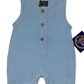 Jett Blue Muslin Shortall - Southern Belle Boutique