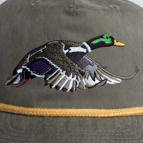 Mallard Hat - Green - Southern Belle Boutique