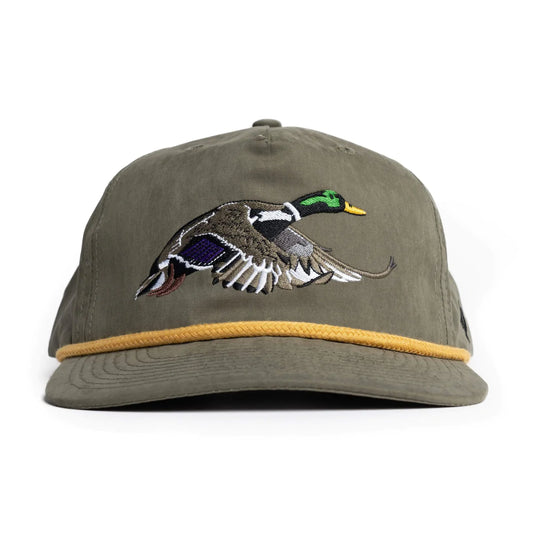 Mallard Hat - Green - Southern Belle Boutique