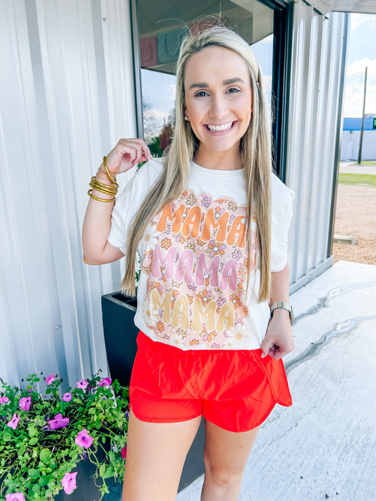 Floral Mama Tee - Southern Belle Boutique