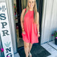 Pink Inman Ribbed Dress - Southern Belle Boutique