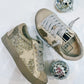 Paula Gold Glitter Toddler Sneaker - Southern Belle Boutique
