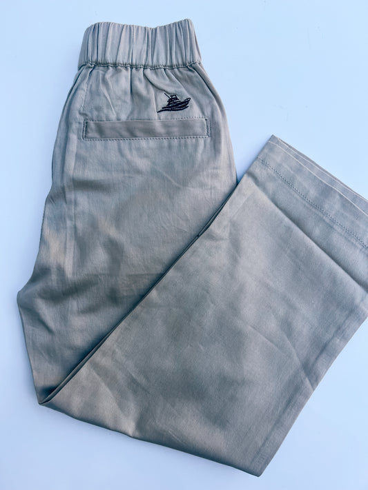 Khaki Dress Pant - Southern Belle Boutique