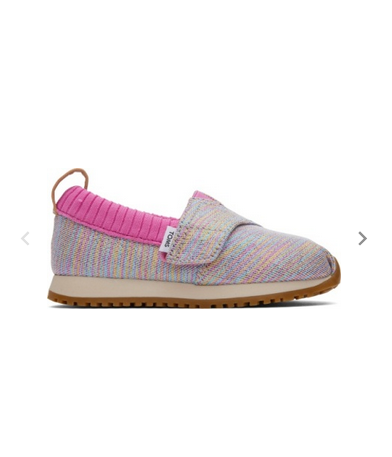 Alpargata Pink Multi Twill Glimmer Sneaker - Southern Belle Boutique