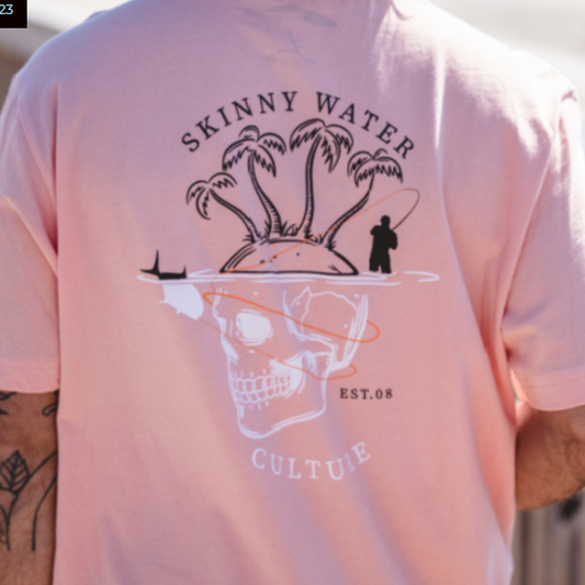 Tanguis S/S Stranded-Shrimp - Southern Belle Boutique