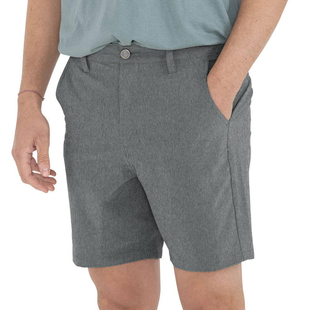 Hybrid Short II - Heather Graphite - Southern Belle Boutique