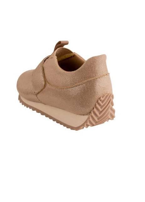 Avery Toddler Taupe Shimmer Sneaker - Southern Belle Boutique