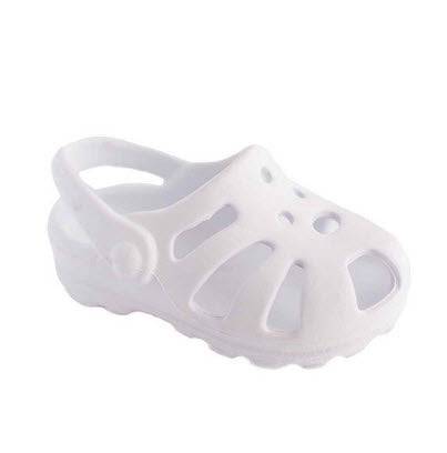 Sunny Toddler White Clogs - Southern Belle Boutique