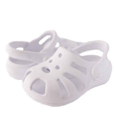 Sunny Toddler White Clogs - Southern Belle Boutique