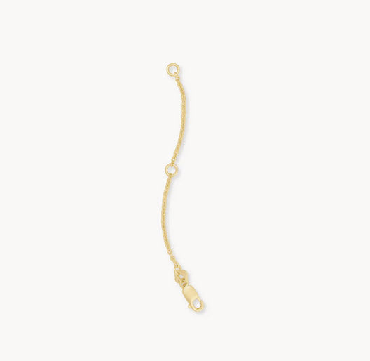 Necklace Extender 2" in 18k Gold Vermeil - Southern Belle Boutique