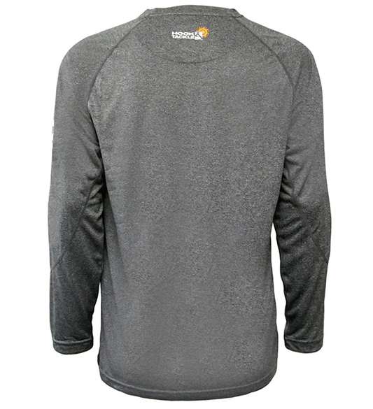 Seamount Grey Wicked Dry &amp; Cool Fishing Shirt - Southern Belle Boutique