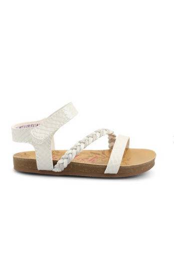 Goya White Toddler Sandal - Southern Belle Boutique