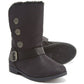 Stassies Blk Fur Booties - Southern Belle Boutique