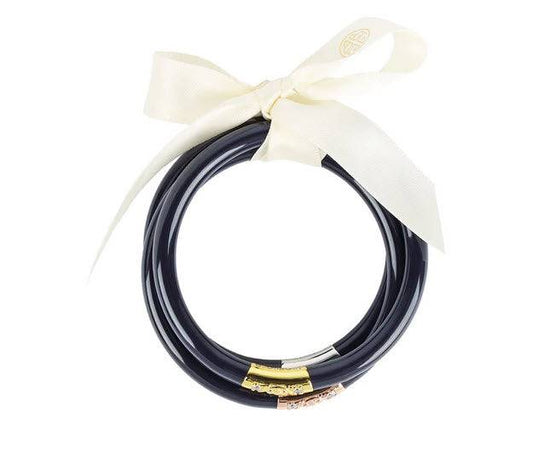Three Kings All Weather Bangles - Navy - Southern Belle Boutique