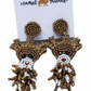 Reindeer Beaded Earrings - Southern Belle Boutique