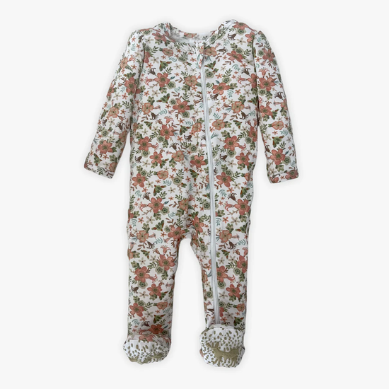 Desert Rose - Footed Sleeper - Southern Belle Boutique