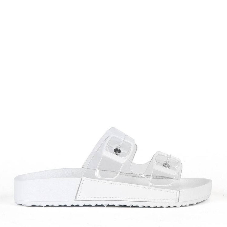 Cleary White Kids Sandal - Southern Belle Boutique