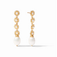 Flora Tier Earring Pearl - Southern Belle Boutique