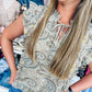 Paisley Sleeveless Blouse - Southern Belle Boutique