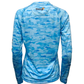 Camo Billfish Wicked Dry & Cool Fishing Shirt - Blue Mist - Southern Belle Boutique