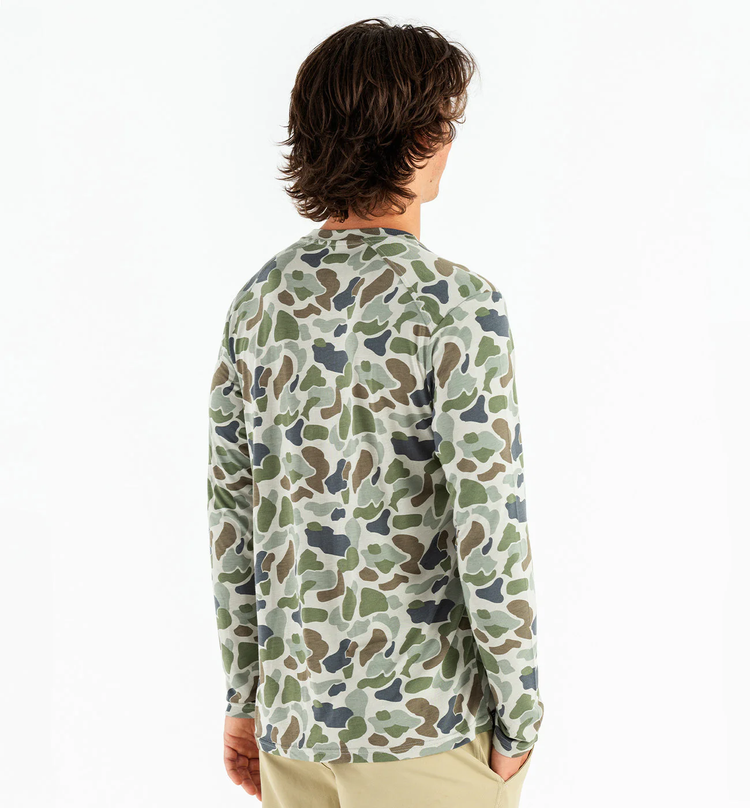 Bamboo Lightweight Long Sleeve - Camo - Southern Belle Boutique
