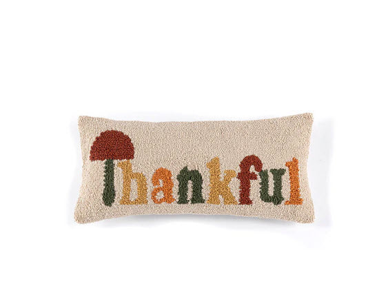 Thankful Textured Decorative Pillow - Southern Belle Boutique