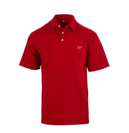 Gunner Red Performance Polo - Southern Belle Boutique