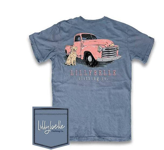 Pink Truck Tee - Southern Belle Boutique