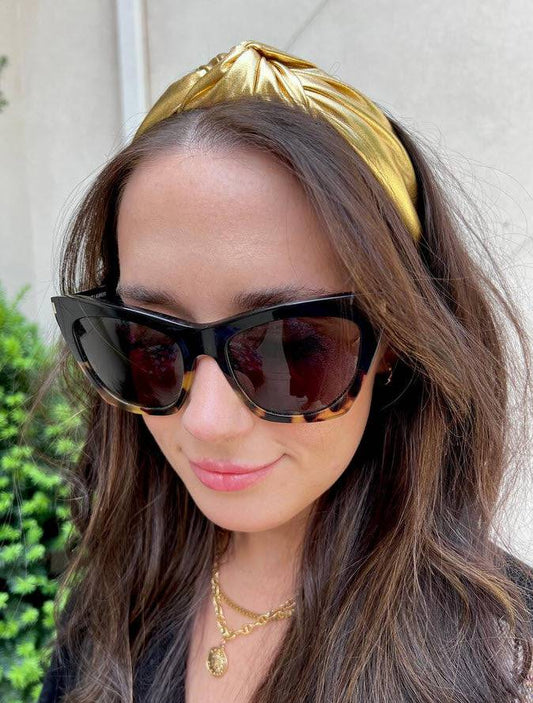 Josie Gold Headband - Southern Belle Boutique