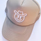 Cowboy Smiley Trucker Hat - Southern Belle Boutique