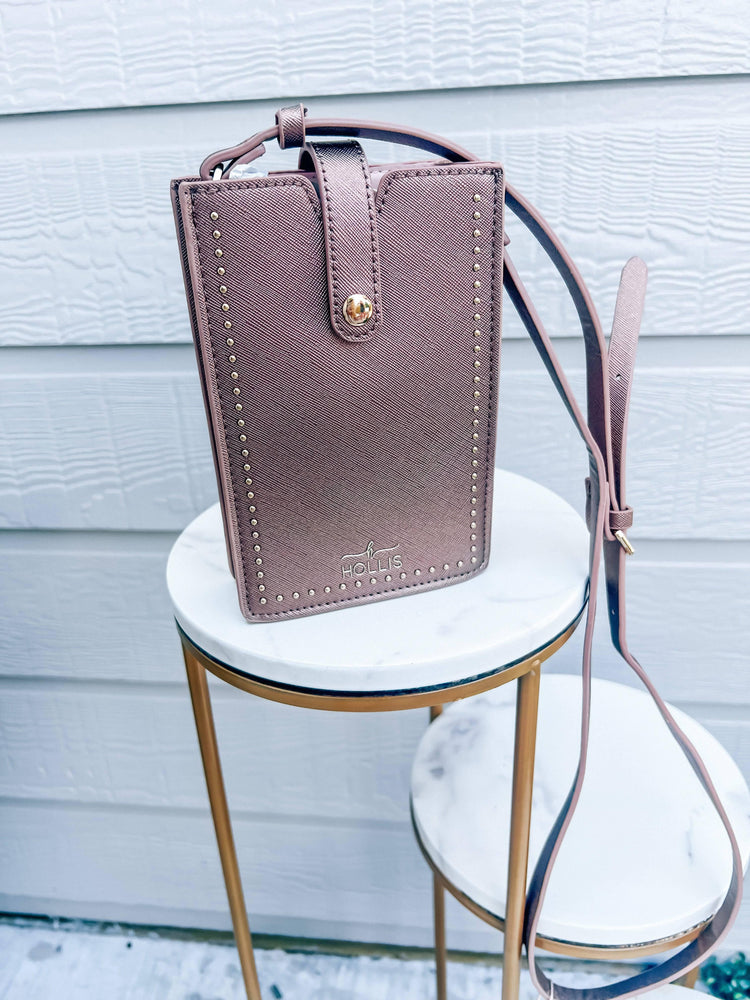 Call you later Crossbody Mocha - Southern Belle Boutique